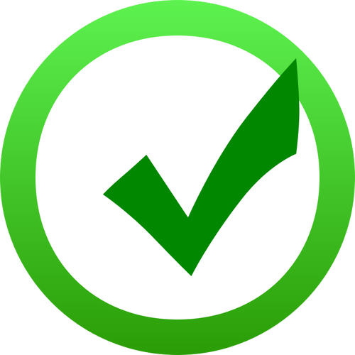 Verificación verde