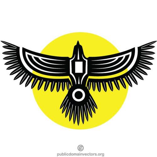 Eagle tribal symbol