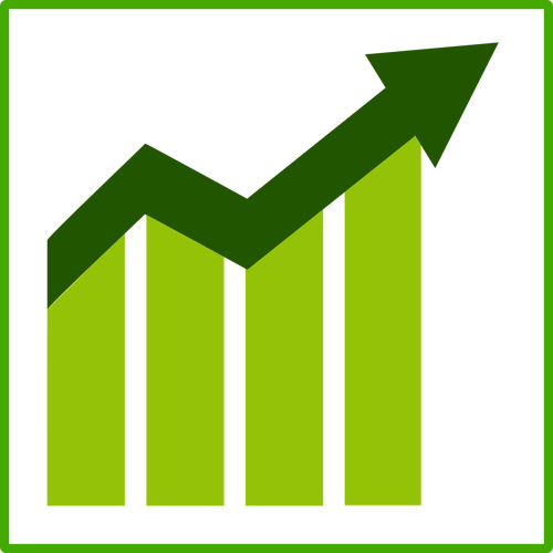 Eco-Wachstum-Vektor-Symbol