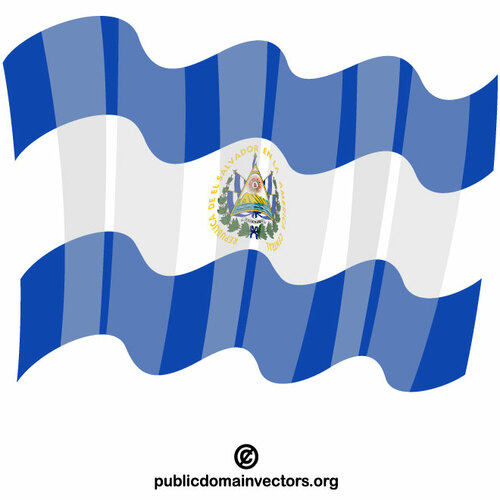 El Salvador national flag