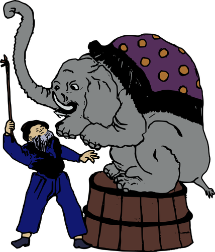 Image de formateur éléphant