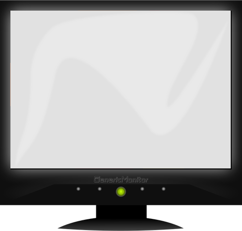 LCD Generic tęcza wektor clipart