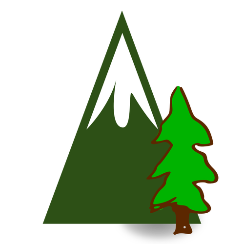 Evergreen mountain