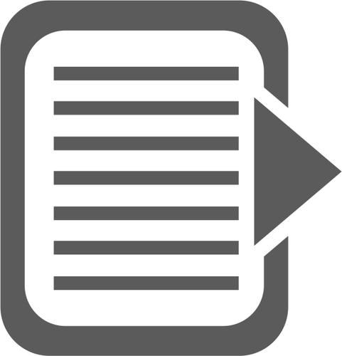 Pătrat gri de export ilustraţie de vector icon