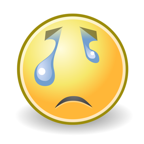 Emoji плакать
