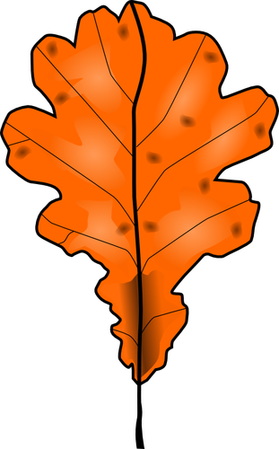 Brun automne feuilles vecteur une image clipart