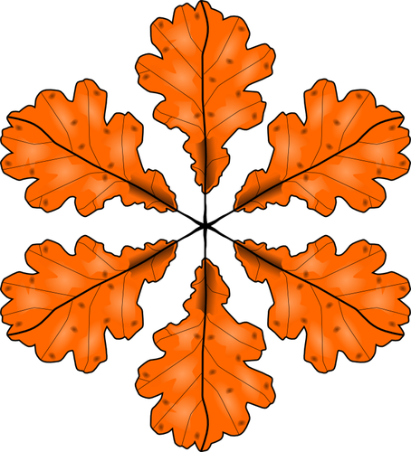 Ilustracja wektorowa liść jesieni
