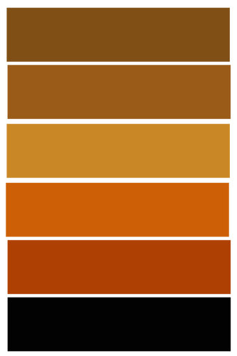 Autumn palette vector image