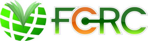 Vector de logotipo FCRC libro de dibujo