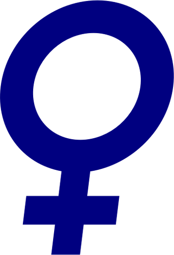 Illustration vectorielle de symbole de sexe d