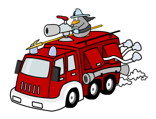 Fire engine  vector illustration