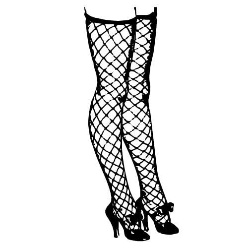 Ciorapi Fishnet grafică vectorială