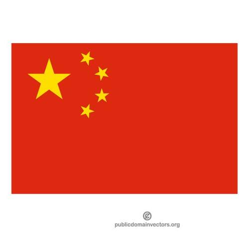 Drapeau de la Chine