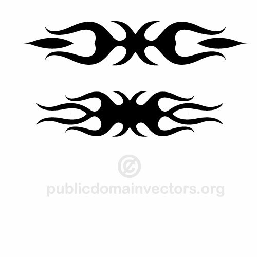 Flames vector clip art