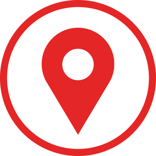 Red location icon
