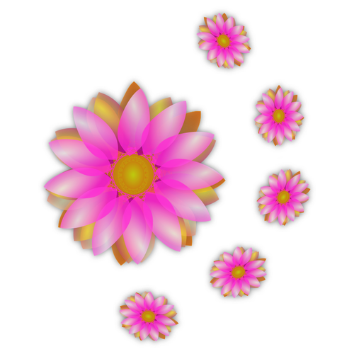 Flowers graphic vector