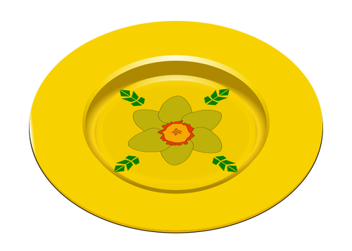 Plaque de la fleur