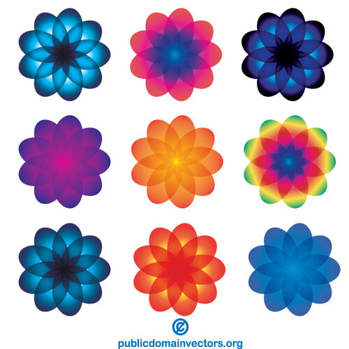 Logotipos e símbolos de flores