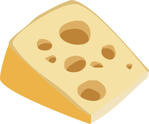 Fatia de queijo