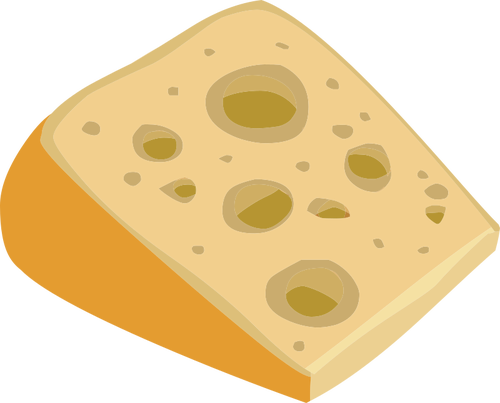 Rebanada de queso apestoso