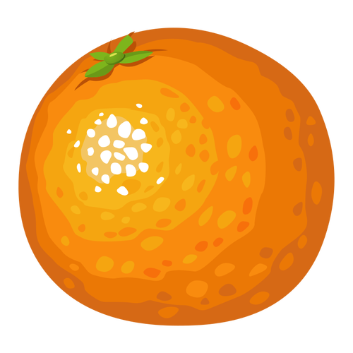 ताजा नारंगी फल