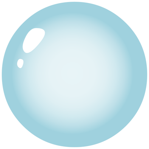 Modré bubliny vektorový obrázek