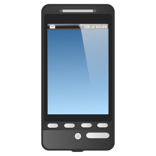 Android smartphone vektorbild