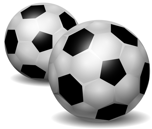 Clip art wektor z piłki nożnej