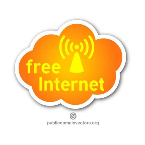 Free Internet in the area