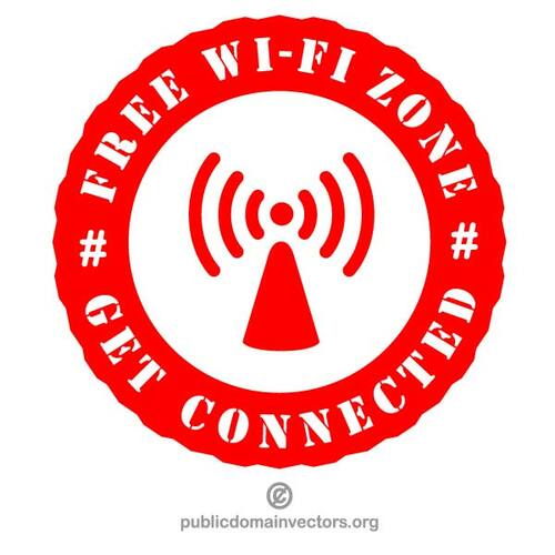 無料 W-fi ゾーン