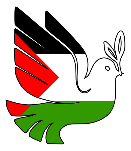 Barış için Palestine vektör görüntü