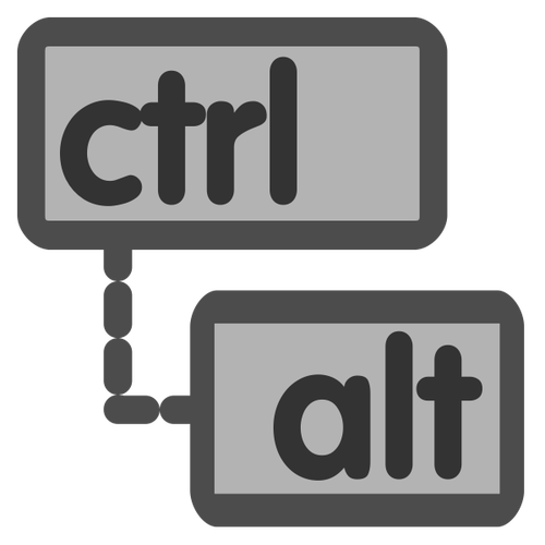 Ctrl Alt sélection de caractères