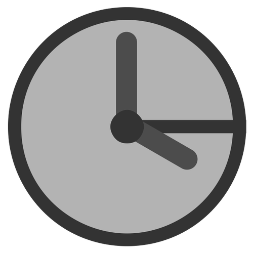 Icône d’horloge image clipart svg