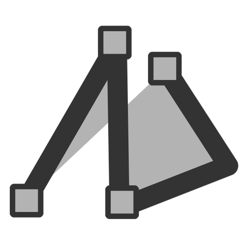 Closed polyline icon