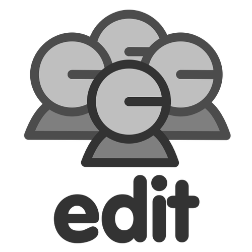 Edit group icon