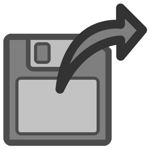 Icône d’exportation de fichiers