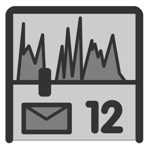 Mailbox icon symbol