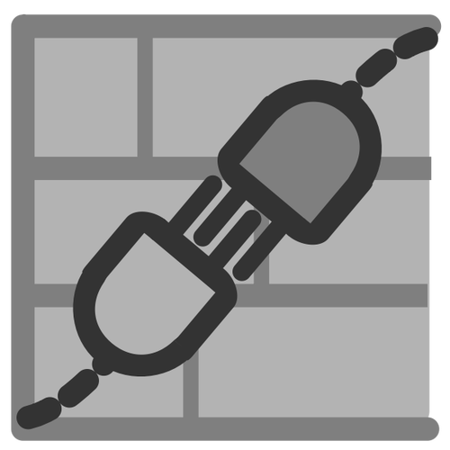 Connection clip art icon