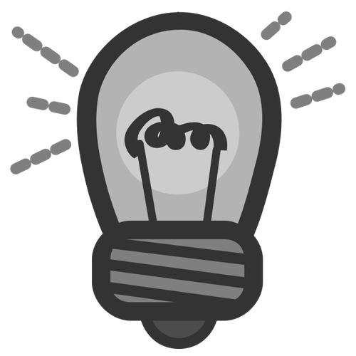 Icône d’ampoule d’idée