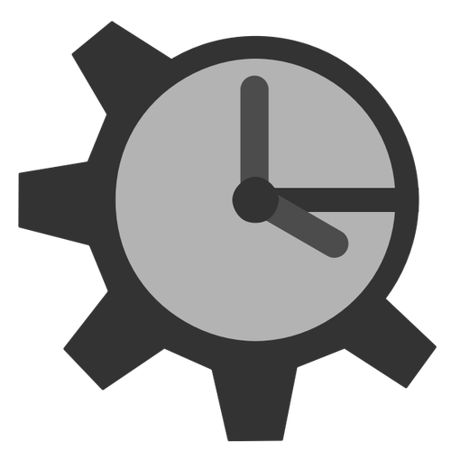 Clock settings icon