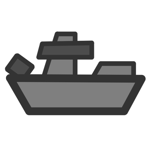 Battleship pictograma clip art