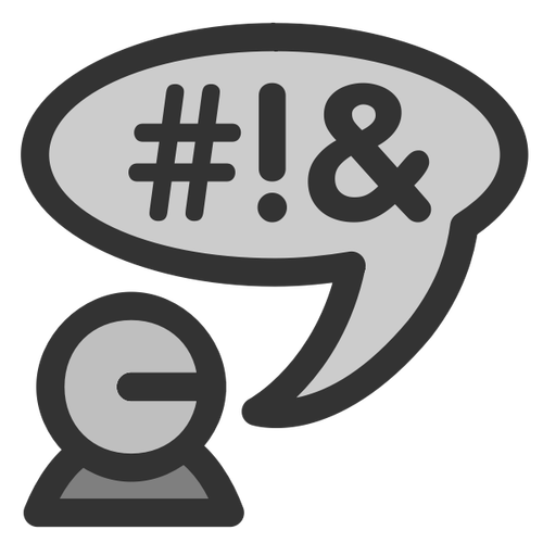 Icône d’image clipart Messenger