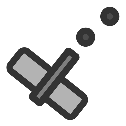 Vektorsymbol für Satelliten im Weltraum