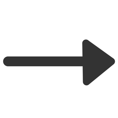 Line arrow end icon