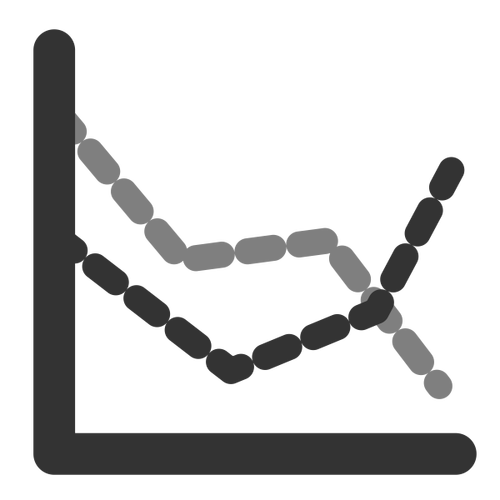 Ikona diagramu liniowego