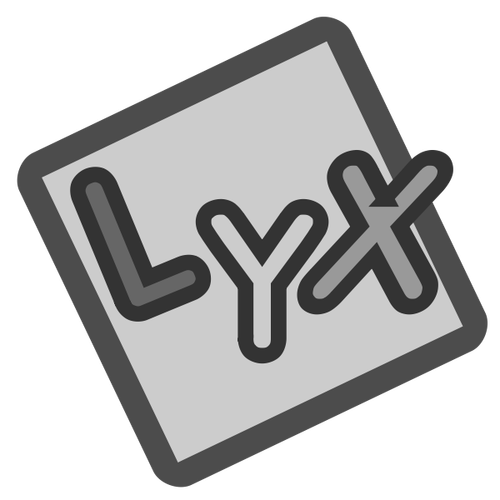 Lyx 图标剪辑艺术