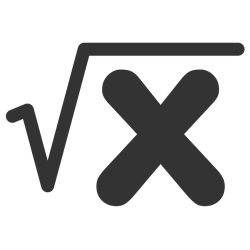 Rotikon for matematisk firkant