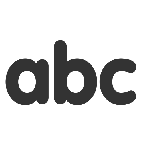 Schrift-abc-Symbol