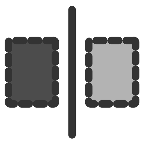 Icône de l’outil Miroir