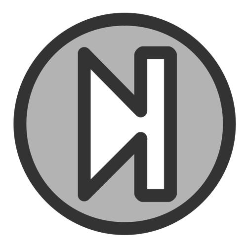 Audio player End icon